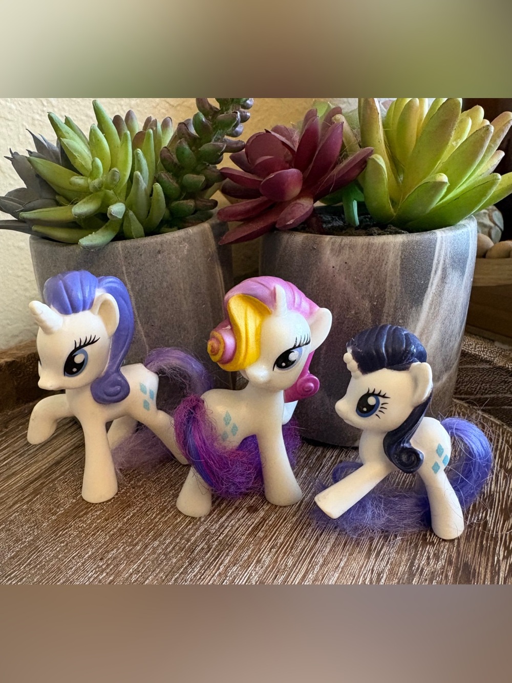 MLP My Little Pony Rarity lot of 3